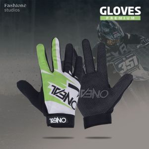 Sarung Tangan Racing Motor Full Jari Pria Model Race Anti Panas Anti Slip Motocross Biker