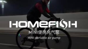HOMEFISH Mini Air Compressor 12V 120PSI Portable Electric Air Pump for Car And Bicycle Tire Inflating on the Go