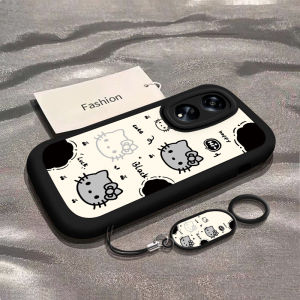 เคสโทรศัพท์มือถือ Oppo A2M ลายการ์ตูนสุดสร้างสรรค์ ป้องกันรอยขีดข่วน สายคล้องแขนแบบเรียบง่าย สไตล์นักเรียน เทรนด์ใหม่