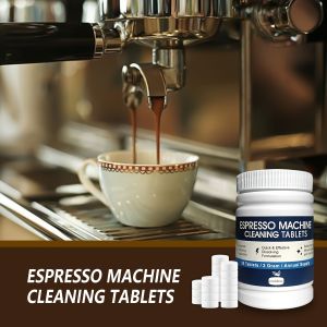 50 Coffee Machine Cleaning TabletsRemoves GreaseResidues from PipesSuitable for Fully AutomaticSemi-Automatic Coffee Machine