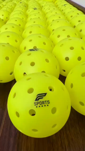(Chính Hãng) Combo 10 Bóng Pickleball F-Sports PRO(bóng cứng) Bóng Pickleball F-Sports Cao Cấp -Tiêu Chuẩn Thi Đấu 26g-74mm-40 lỗCombo 10 Bóng Tập Bền Bỉ 40 lỗ