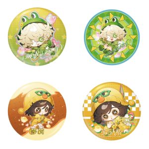 58mm Game Identity Ⅴ Florian Brande Tracy Reznik Mechanic Cosplay COSTUME Badge Pin SPTE Tinplate Brooch﻿ Prop Xmas Gilf