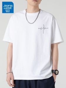 Jeanswest | Trendy Cotton Loose-fit Round-neck T-shirt