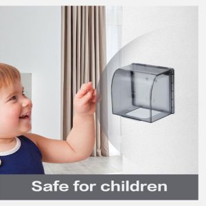 86 Type Self-Adhesive Wall Socket Waterproof Box Electric Plug Cover Bathroom Wall Switch Protect Cover ﻿Waterproof Socket Cover
