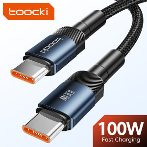 Toocki 6A USB Type C Cable for Xiaomi POCO Samsung Huawei 100W Fast Charging Charger USB C Data Cord TypeC Cable for Realme OPPO