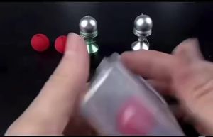 Cool Trick Ball Sensory Metal Finger Spinner Finger Training Spinner Skill Training Hand-Eye Coordination EDC Fidget Toy Gifts