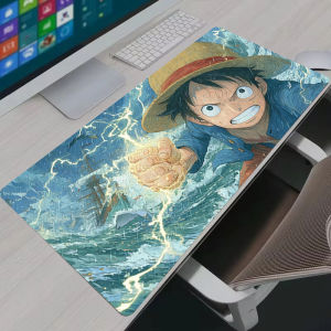 Bandai | Mouse Pad Gaming XL Home New HD PC Game Anime O-One Piece Luffy Mousepad XXL Keyboard Pad Non-Slip Office Laptop Desk Pad