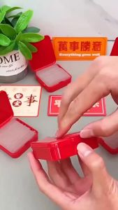 1 Hộp Băng Dính 2 Mặt 60 Miếng Chuyên Dụng Dán Đồ Vật Trong Nhà RQN2649 - requane