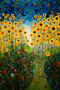 1pc Frameless Abstract Flower Oil Painting By Numbers Modern Floral Digital Oil Painting for Living Room Home Bedroom Classroom