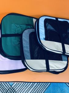 Pet Travel Bi Preparation ~ Pet Car Folding Cage Memory Steel Cage Cat Cage Dog Portable Bag Cat Kennel