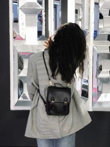 Japanese Style JK Uniform Bag Retro British Style Special-Interest Design Small Bag Womens Satchel Messenger Bag Backpack Small Backpack