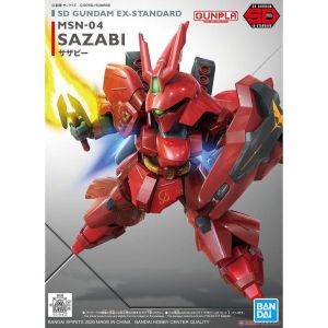 Mô hình lắp ráp Gundam SD Gundam EX-Standard SDEX 017 Sazabi