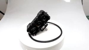 Mini Driving Light Super Bright 3led White + Yellow Pair Motorcycle Auxiliary Light 12-24v