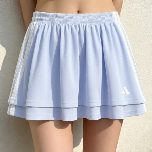 adidas | Comfortable Classic Striped Breathable Womens Skirt