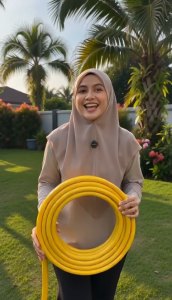 Remax PVC Rubber Garden Water Hose Household Water Pipe High Pressure Car Wash Water Pipe Hose Garden Hose Paip Getah Heavy Duty