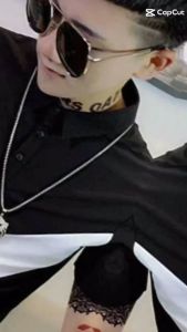 Áo Polo nam chất cotton cách điệu phong cách năng động cá tính H20