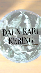 Daun Kari Kering - Dried Curry Leaves - Herba Kering Kualitas Premium by Jamu Gendul 88