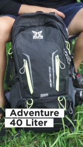 ELFS ACTIVE Tas Ransel Gunung 40L Backsupport Carrier Free Raincover Tas Camping 3158