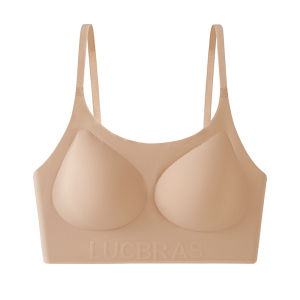 MiiOW | เสื้อชั้นในแบบบางไร้โครงสำหรับผู้หญิง ทรง U ไร้ตะเข็บ ป้องกันการหย่อนคล้อย ป้องกันหน้าอกข้างเดียว ฤดูร้อน 2025 แบรนด์ MiiOW Catman