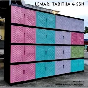 LEMARI PAKAIAN THABITA 4SUSUN