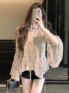 CHOUXIE | Áo Blouse Voan Pháp Elegance
