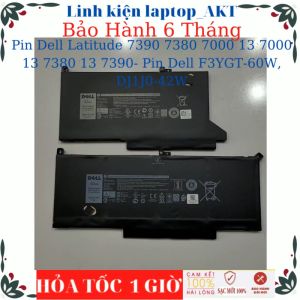 Pin laptop Dell Latitude 7390 7380 7000 13 7000 13 7380 13 7390- Pin Dell F3YGT-60W DJ1J0-42W