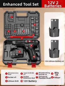 Fogo | Multi-function Home Electrician Woodworking Repair Drill Kit