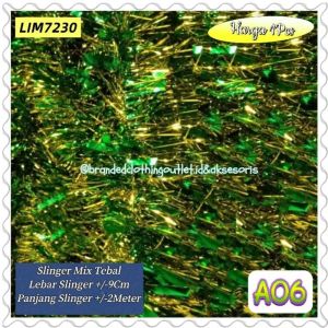 SLINGER IDUL FITRI TERBARU / TINSEL DEKORASI PARSEL EID MUBARAK / SLINGER RAINBOW RAMADHAN / SLINGER NATAL IMLEK / RUMBAI LEBARAN PARCEL / AKSESORIS LEBARAN / SLF785030