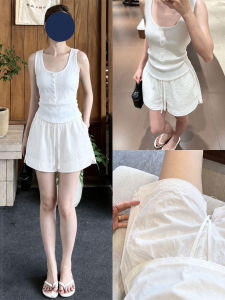 YAYANGREN | Quick-Dry Ice Silk High-Waist Loose Casual Shorts