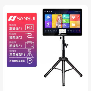 Smart Outdoor Portable Karaoke Machine Integrated Smart Screen Home Use Music Player Easy to Carry Karaoke Reader