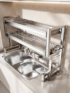 JUMEISHI | Drying and Storage Stainless Steel Kitchen Rack