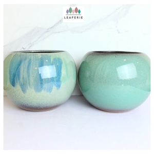 The Leaferie Ares plant pots Ceramic flowerpot flowerpots flower pot planter planters