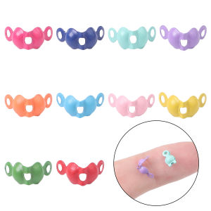 25/100Pcs Connector Clasp Fitting 4x7mm Ball Chain Calotte End Crimps Beads Connector Components For DIY Jewelry Making Supplies