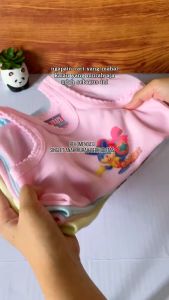 ISI 6 & 12 PCS Singlet anak motif karakter / Kaos dalam anak laki-laki dan perempuan