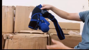 Đai khớp vai cao cấp có túi khí kích thước tùy chỉnh dùng cho cả hai bên khớp vai