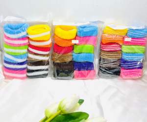 Ikat rambut tali rambut donat M isi 12 pcs MM