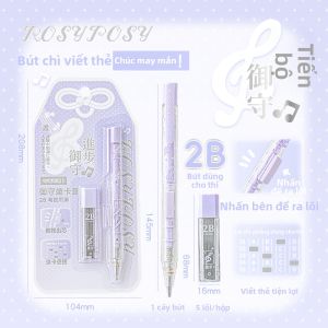 RosyPosy | Bộ Bút Chì Đuyên Dụng Cho Thi