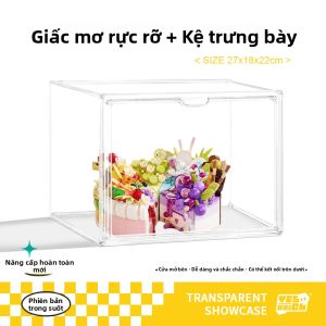 YESBRICK | Bộ Lắp Ráp Bánh Sinh Nhật Phiên Bản Giấc Mơ Kèm Lịch Để Bàn