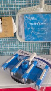 Bàn hút hồ bơi inox 8 bánh xe Model 188 Pentair/USA