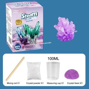 YEGBONG | Crystal Growing Model Science Kit A Variety Of Colors Of Crystal Selection Educational Toys Gifts For Boys And Girls