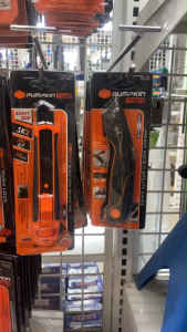 Pumpkin คัตเตอร์ Heavy Duty (แถมใบมีด5ใบ) BA211-BL (12124)