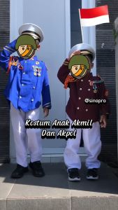 Baju Taruna Akpol | Baju Anak Profesi | Baju Akmil Akademi Militer