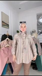 RATI - Setelan Katun Jumbo Wanita Terbaru LD 120cm Maga Set 22 by Fashion Hijab solo