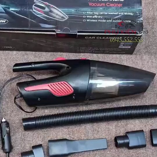 Máy hút bụi cầm tay mini CÓ DÂY, lực hút siêu mạnh, hàng cao cấp