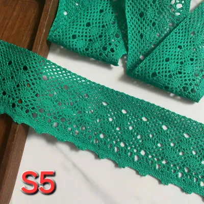 (DÂY 6 MÉT) REN COTTONCÓ 6 MÀU PHỤ LIỆU MAY VÁ BẢN RỘNG 5CM