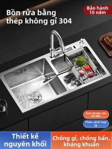 SHENYUAN | Chậu Rửa Bếp Inox 304 Đôi