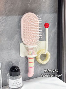 ตู้เสื้อผ้าติดผนังแบบติดไดร์เวอร์ ที่แขวนหมวก ที่แขวนผม ที่แขวนเครื่องประดับ ติดไดร์เวอร์แบบติดแน่น ไม่ต้องเจาะ