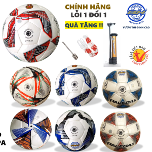 [Bách Hiền] Qủa Bóng Đá Số 5 Da UTV Khâu Tay Chính Hãng Tiêu Chuẩn Thi Đấu