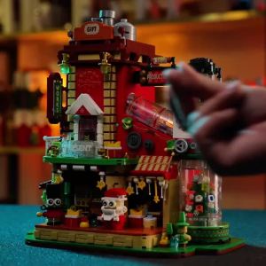 Christmas Construction Building Blocks Set 2782 PCS Gifts Factory DIY Ornament Model Educational Toys Christmas Gifts For Kids