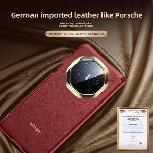 Ambrosi | Magnetic Stand Protective Case Leather Full Body Cover